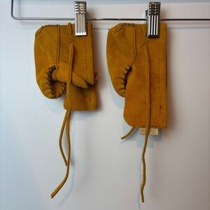 Children's Mustard Moccasins